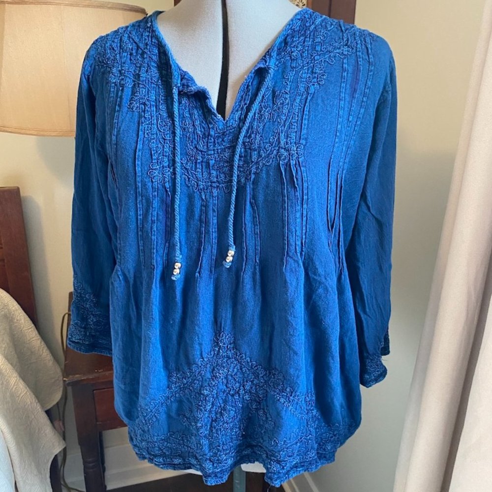 Solitaire Peasant Top/Tunic